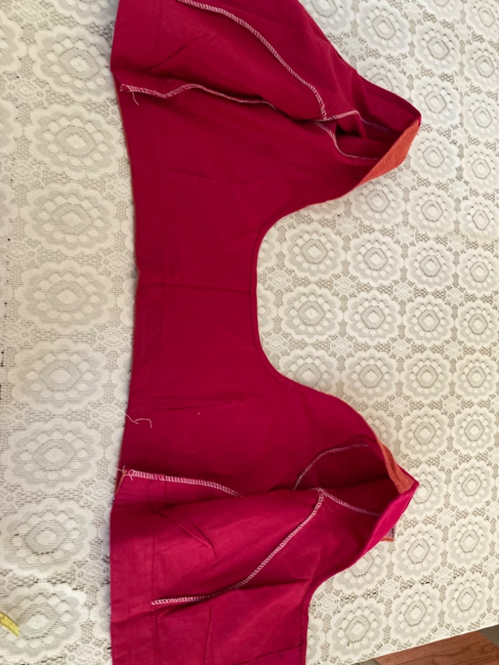 Linen saree - Picture 8 of 10